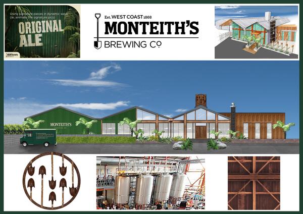 Drawing of proposed Monteith's Brewery redevelopment
